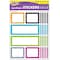 Trend Color Harmony Painted Labels superShapes Stickers, Large, 144PK 46317 - alternate 1